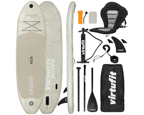 Надувна SUP дошка (Сапборд) VIRTUFIT CRUISER 305, бежева
