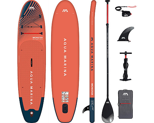 Надувна SUP дошка (Сапборд) Aqua Marina Monster BT-23MOP 366 Надувна SUP дошка (Сапборд) Aqua Marina Monster BT-23MOP 366