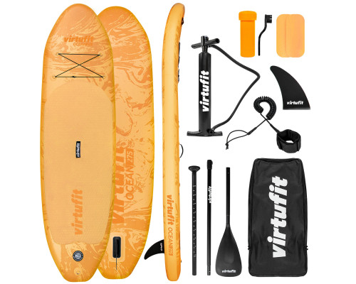 Надувна SUP дошка (Сапборд) VIRTUFIT OCEAN 275, оранжева