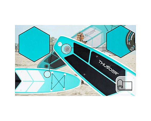 Надувна SUP дошка (Сапборд) THUNDER COAST MINT 320