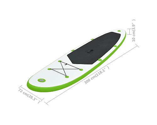 Надувна SUP дошка (Сапборд) vidaXL 92731 300