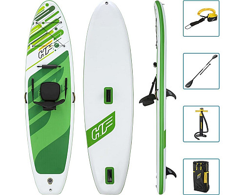 Надувна SUP дошка (Сапборд) Bestway 65310 Hydro Force Freesoul Tech Convertible 340