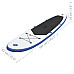 Надувна SUP дошка (Сапборд) vidaXL 92202 360