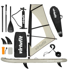 Надувна SUP дошка (Сапборд) VIRTUFIT SURFER 305, бежева