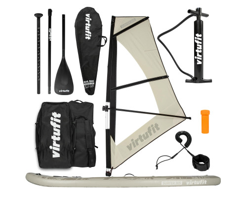 Надувна SUP дошка (Сапборд) VIRTUFIT SURFER 305, бежева
