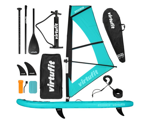 Надувна SUP дошка (Сапборд) VIRTUFIT SURFER 305, бірюзова