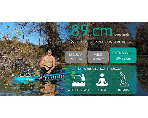 Надувна SUP дошка (Сапборд) Skatinger Prana Lava Green 350