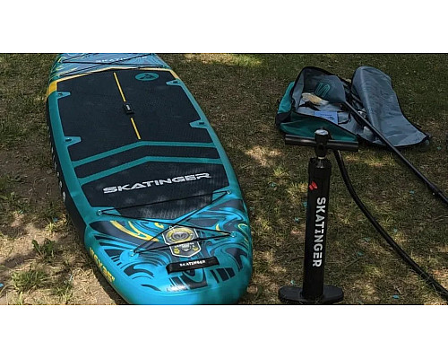 Надувна SUP дошка (Сапборд) Skatinger Prana Lava Green 350