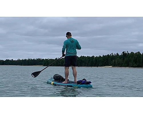 Надувна SUP дошка (Сапборд) Skatinger Prana Lava Green 350