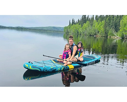 Надувна SUP дошка (Сапборд) Skatinger Prana Lava Green 350