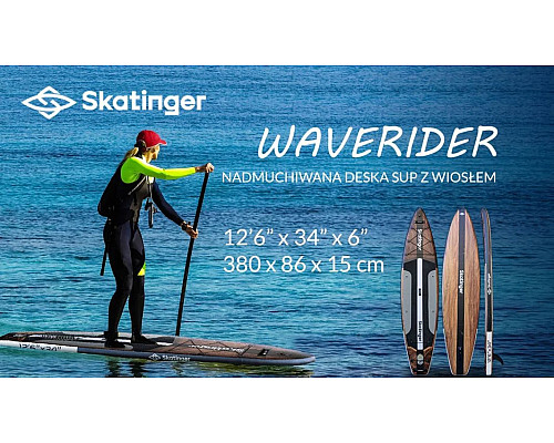 Надувна SUP дошка (Сапборд) Skatinger Waverider 380