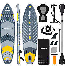 Надувна SUP дошка (Сапборд) REBEL ACTIVE RBA-4507 335 сіро-жовта