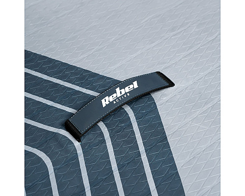 Надувна SUP дошка (Сапборд) REBEL ACTIVE RBA-4507 335 сіро-жовта