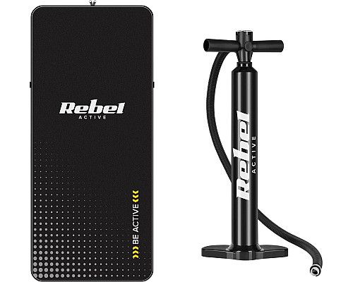 Надувна SUP дошка (Сапборд) REBEL ACTIVE RBA-4507 335 сіро-жовта