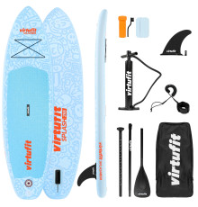 Надувна SUP дошка (Сапборд) VIRTUFIT SPLASH 255 см, блакитна