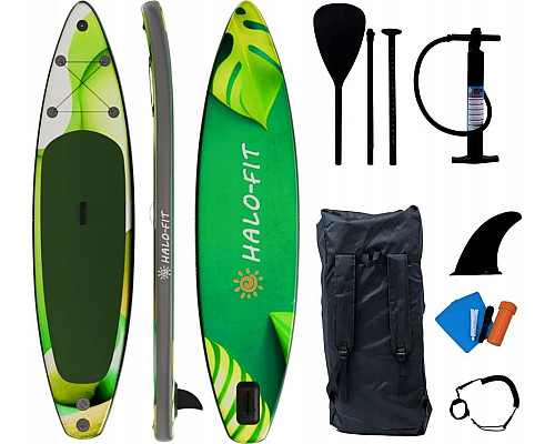 Надувна SUP дошка (Сапборд) Halo-Fit SUP11 335 зелена