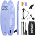 Надувна SUP дошка (Сапборд) VIRTUFIT SPLASH 255, фіолетова
