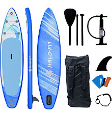 Надувна SUP дошка (Сапборд) Halo-Fit SUP11 335 блакитна