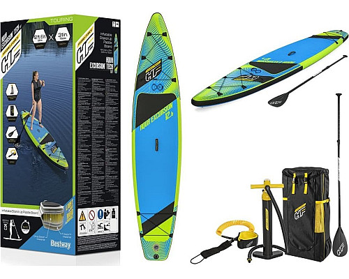 Надувна SUP дошка (Сапборд) Bestway 65373 Hydro Force Aqua Excursion 381