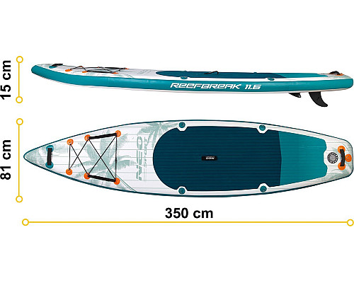 Надувна SUP дошка (Сапборд) Neo-Sport 170305 Reefbreak 350