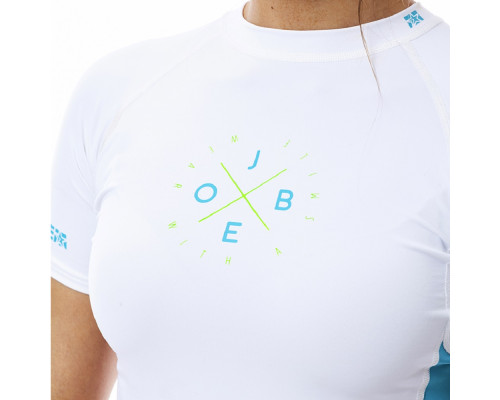Жіноча футболка для водних видів спорту Jobe Rashguard - розмір XL / білий Жіноча футболка для водних видів спорту Jobe Rashguard - розмір XL / білий