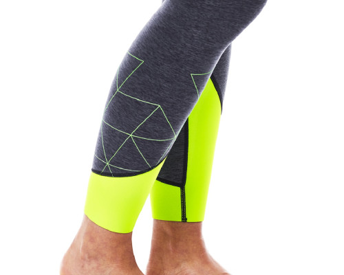 Жіночі неопренові легінси Jobe Reversible 2в1 - розмір XL / сіро-зелений
