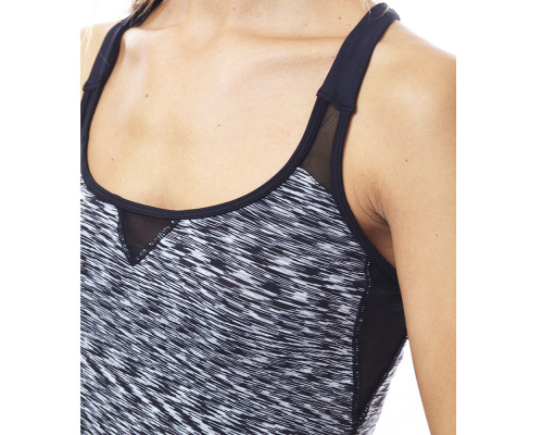 Жіноча спортивна футболка-ТОП Jobe Discover - розмір XL / чорний