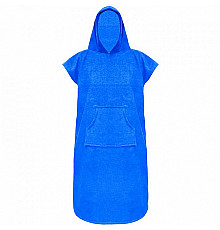 Махрове пончо з капюшоном Agama Poncho Extra Dry - синій/L/XL