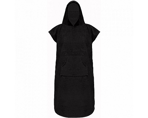 Махрове пончо з капюшоном Agama Poncho Extra Dry - чорний/S/M Махрове пончо з капюшоном Agama Poncho Extra Dry - чорний/S/M