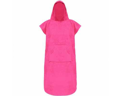 Махрове пончо з капюшоном Agama Poncho Extra Dry - рожеве/L/XL