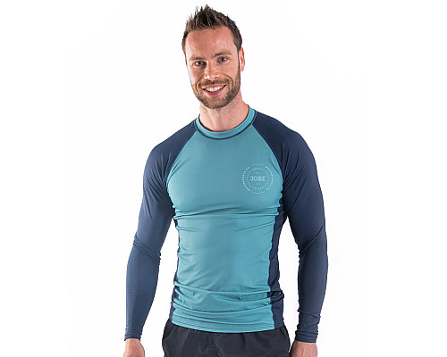 Чоловіча футболка для водних видів спорту Jobe Rashguard longsleeve - синій/S Чоловіча футболка для водних видів спорту Jobe Rashguard longsleeve - синій/S