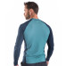 Чоловіча футболка для водних видів спорту Jobe Rashguard longsleeve - синій/М