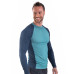 Чоловіча футболка для водних видів спорту Jobe Rashguard longsleeve - синій/М