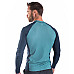 Чоловіча футболка для водних видів спорту Jobe Rashguard longsleeve - синій/XL