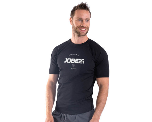 Чоловіча футболка для водних видів спорту Jobe Rashguard - чорний/M Чоловіча футболка для водних видів спорту Jobe Rashguard - чорний/M