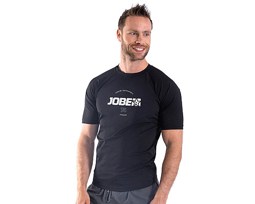 Чоловіча футболка для водних видів спорту Jobe Rashguard - чорний/XL Чоловіча футболка для водних видів спорту Jobe Rashguard - чорний/XL