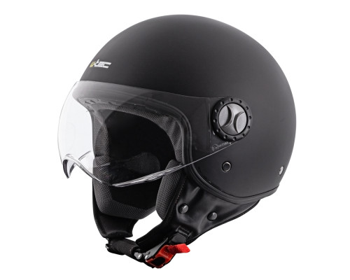 Шолом для скутера W-TEC FS-701MB Matt Black - Чорний / М (57-58)