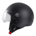 Шолом для скутера W-TEC FS-701MB Matt Black - Чорний / М (57-58)
