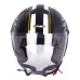 Шолом з відкритим обличчям W-TEC FS-715B Union Black - чорний / XL (61-62)