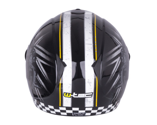 Шолом з відкритим обличчям W-TEC FS-715B Union Black - чорний / XL (61-62)