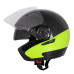 Мотоциклетний шолом W-TEC Neikko Black-Fluo - розмір S(55-56)