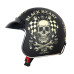 Мотоциклетний шолом W-TEC Kustom Black Heart - розмір XL (61-62)/матовий чорний