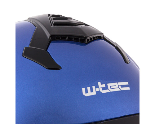 Мотоциклетний шолом W-TEC Yonkerz - розмір XS (53-54) / синій