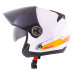 Мотоциклетний шолом W-TEC Yellamo - XS (53-54) / білий