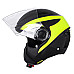 Мотоциклетний шолом W-TEC Nankko Black-Fluo - розмір M(57-58)
