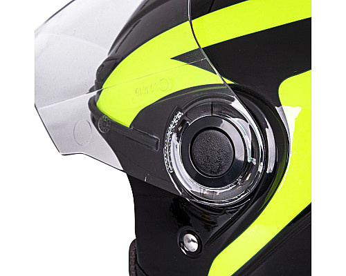 Мотоциклетний шолом W-TEC Nankko Black-Fluo - розмір M(57-58) Мотоциклетний шолом W-TEC Nankko Black-Fluo - розмір M(57-58)
