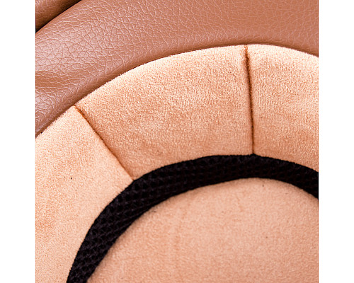 Шолом для скутера W-TEC FS-701B Leather Brown - Коричневий / XS (53-54)