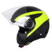 Мотоциклетний шолом W-TEC Nankko Black-Fluo - розмір XXL (63-64)