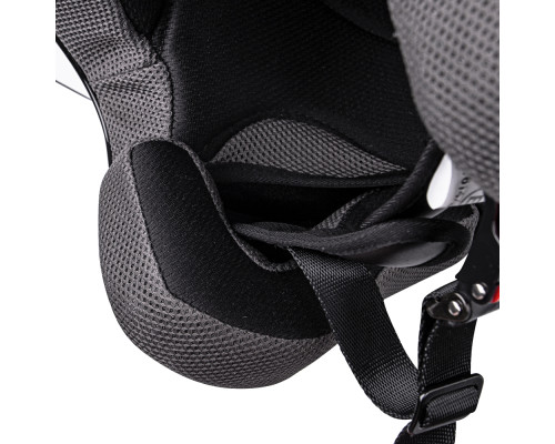 Мотоциклетний шолом W-TEC Nankko Black-Fluo - розмір XXL (63-64)