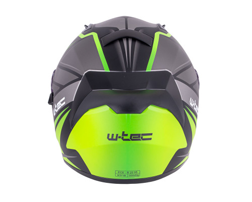 Інтегральний мотоциклетний шолом W-TEC Vintegra Graphic XL (61-62)